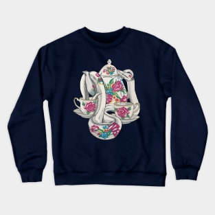 Snake Tea Set Crewneck Sweatshirt